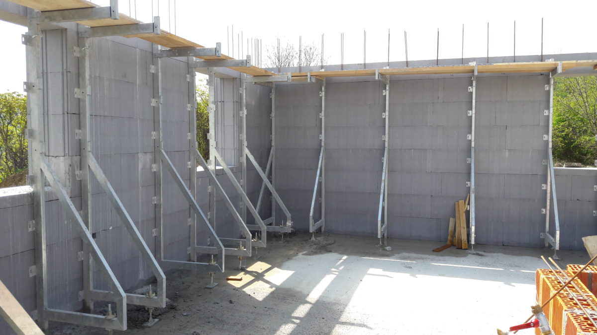 Gradnja objekta s sistemom JUBHome WALL v Kopru