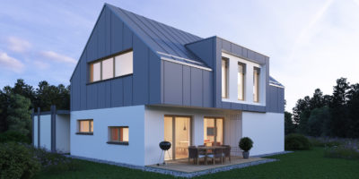 HIša s teraso MODERN 132