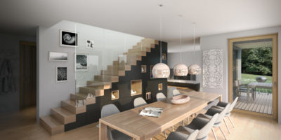 Notranjost hiše CLASSIC 153